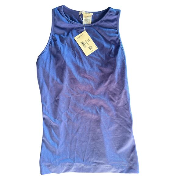 Wolford Workout Top Sleeveless Dazzling Blue sz XS New with Tags - Picture 2 of 5